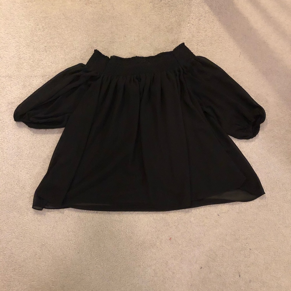 Off the shoulder blouse